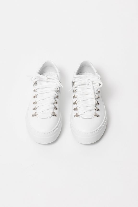 Diemme Marostica Low White Nappa Platform